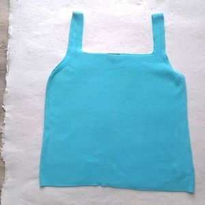 Canda Aqua Blue Top